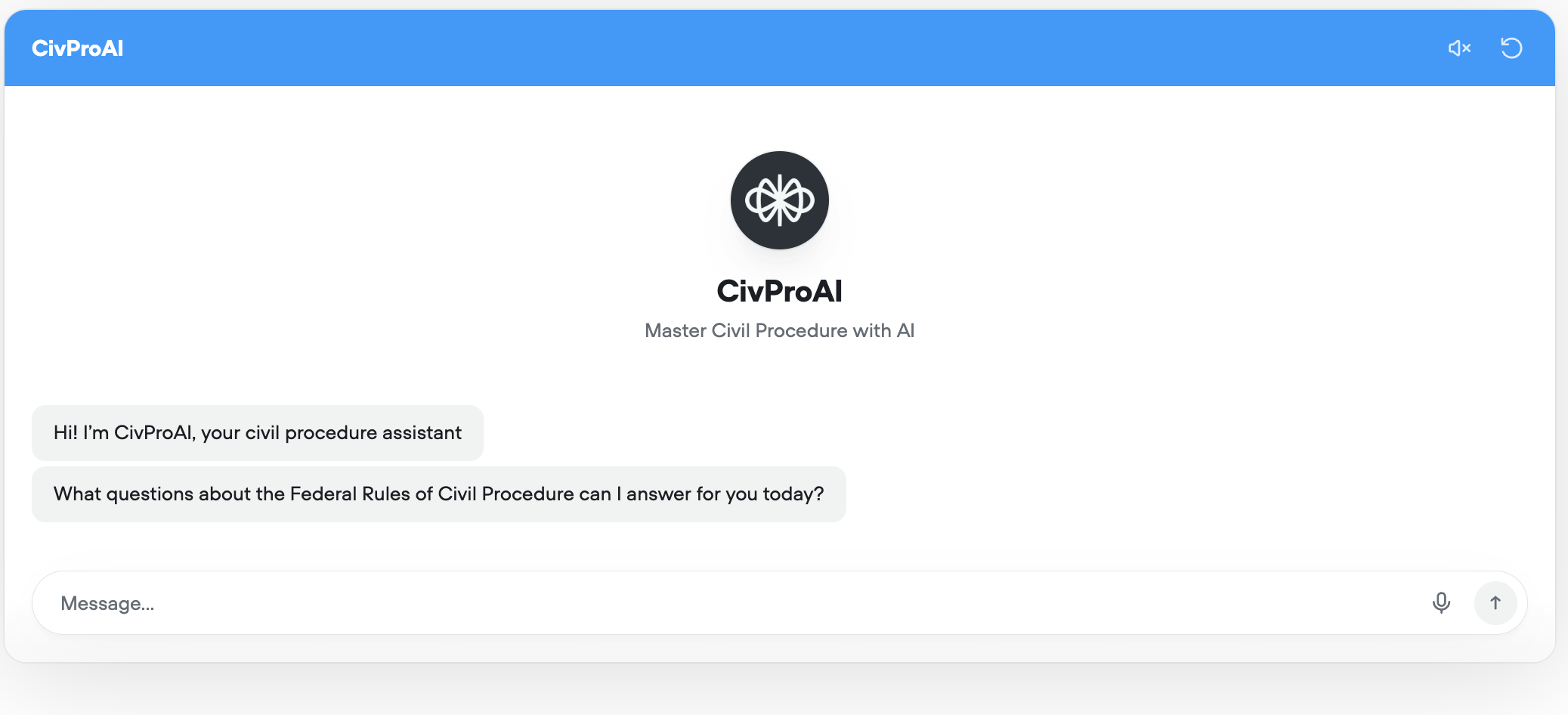 AI answering Civil Procedure questions